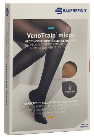 Bauerfeind VT MICRO AG KKL2 S p/l Fuss offen caram Spitze 1 Paar