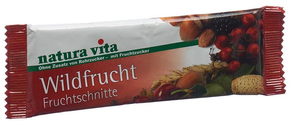 NATURAVITA Fruchtschnitte Wildfrucht 50g