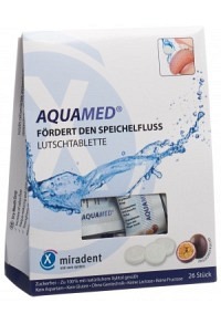 Miradent AQUAMED Mundtrockenheits Lutschtablette 60g Miradent AQUAMED Mundtrockenheits Lutschtablette 60g