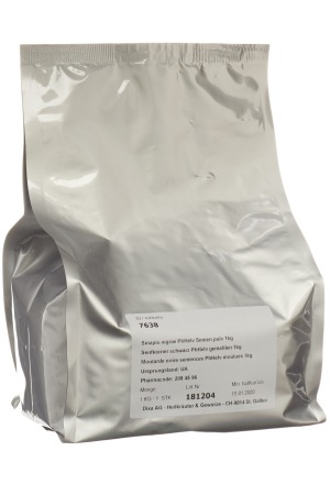 DIXA Senfkörner schwarz PhHelv gemahlen 1kg DIXA Senfkörner schwarz PhHelv gemahlen 1kg