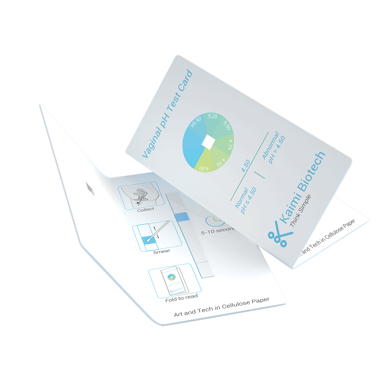 Vaginal pH Test Card - Vaginal-pH-Selbsttest