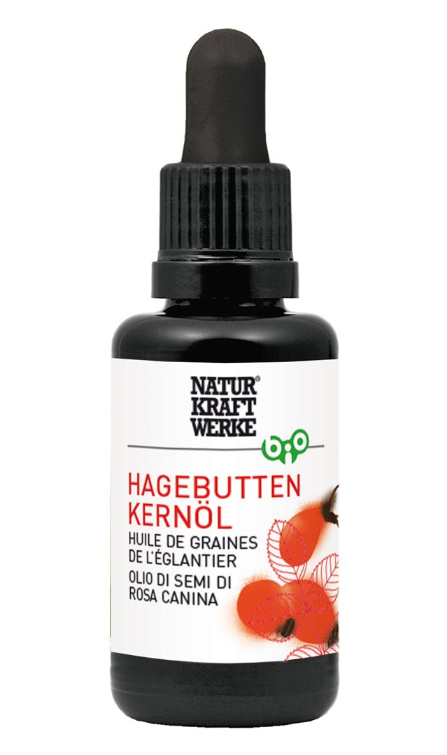 NATURKRAFTWERKE Hagebuttenkernöl Bio 30ml NATURKRAFTWERKE Hagebuttenkernöl Bio 30ml