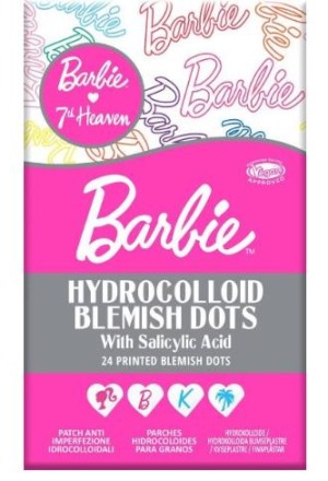 7TH HEAVEN Blemish Dots Barbie Printed 24 Stück