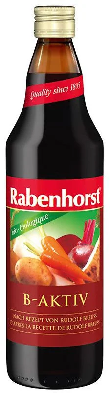 Rabenhorst B-Aktiv Gemüsesa Breuss Bio 750ml Rabenhorst B-Aktiv Gemüsesa Breuss Bio 750ml