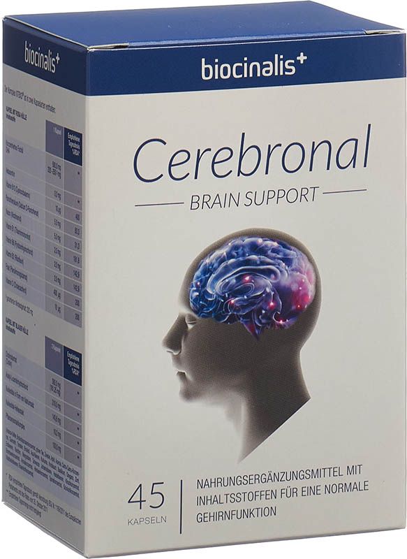 Cerebronal Kapseln rosa + Kapseln blau 45 Stück Cerebronal Kapseln rosa + Kapseln blau 45 Stück