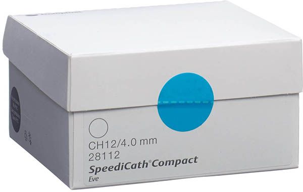 SpeediCath Compact Eve 1x Katheter CH12 Frau 30 Stück