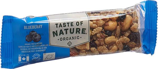 Taste of Nature Riegel Blueberry 40g