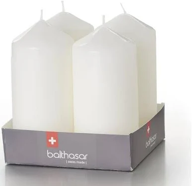 Balthasar Boutique Baumkerzen 12 weiss 4 Stück