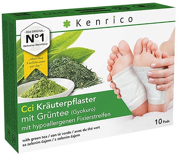 Kenrico Kräuterpflaster Grüntee 10 Stück