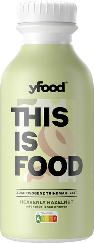 YFOOD Trinkmahlzeit Heavenly Hazelnut Fl 500ml YFOOD Trinkmahlzeit Heavenly Hazelnut Fl 500ml