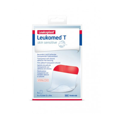 Leukomed T skin sensitive 5x7.5cm 5 Stück Leukomed T skin sensitive 5x7.5cm 5 Stück
