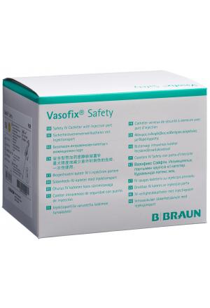 Vasofix Safety IV-Kanüle 24G 0.7x19mm gelb 50 Stück