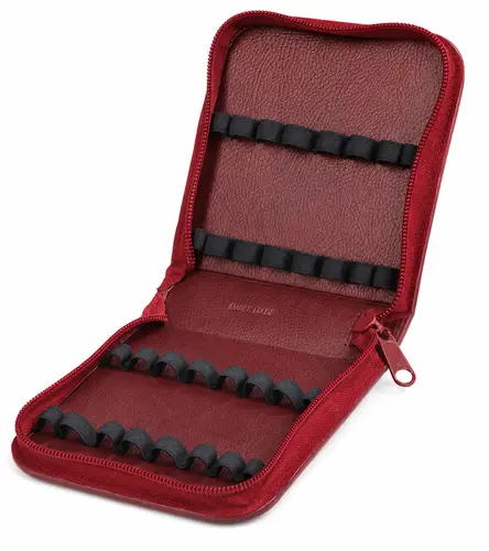 Omida Taschenapotheke Etui leer 32 Laschen Bordeaux 2g