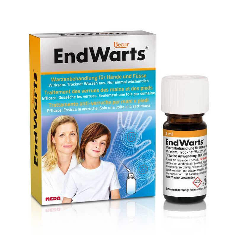 EndWarts Lösung zur Entfernung von Warzen 5ml EndWarts Lösung zur Entfernung von Warzen 5ml