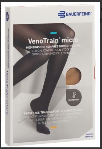 Bauerfeind VT MICRO AD KKL2 S n/s geschlossene Fussspitze caram 1 Paar