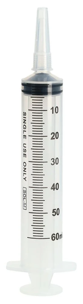 Sol-M Spritze o Nadel 60ml mit Steckansatz 30 Stück