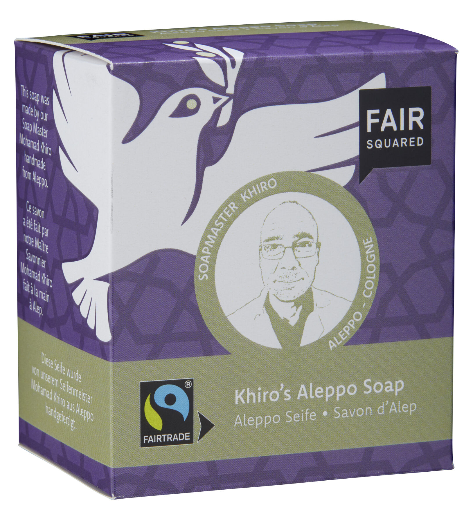 FAIR SQUARED Khiro's Aleppo Seife 200g
