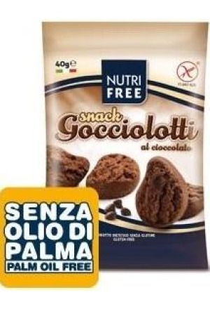 NUTRIFREE Gocciolotti Snack Schoko glutenfrei 40g