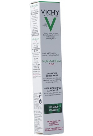 VICHY Normaderm SOS Schwefel-Antiknosp Paste 20ml VICHY Normaderm SOS Schwefel-Antiknosp Paste 20ml