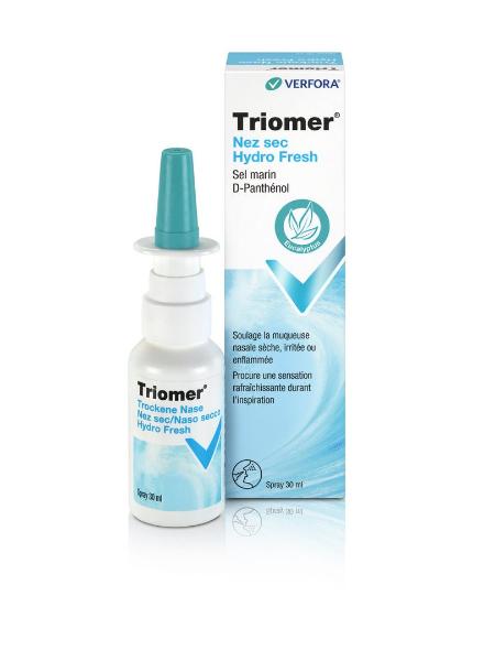 Triomer Hydro Fresh Trockene Nase Spray 30ml