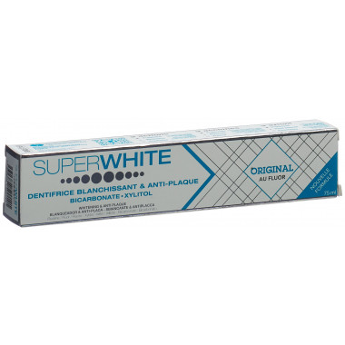SUPERWHITE Zahnpasta Original Tb 75ml SUPERWHITE Zahnpasta Original Tb 75ml