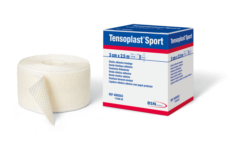 TENSOPLAST SPORT Elastisches Tape 3cmx2.5m TENSOPLAST SPORT Elastisches Tape 3cmx2.5m