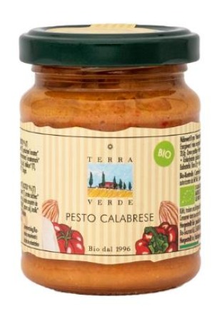 TERRA VERDE Pesto Calabrese Glas 120g