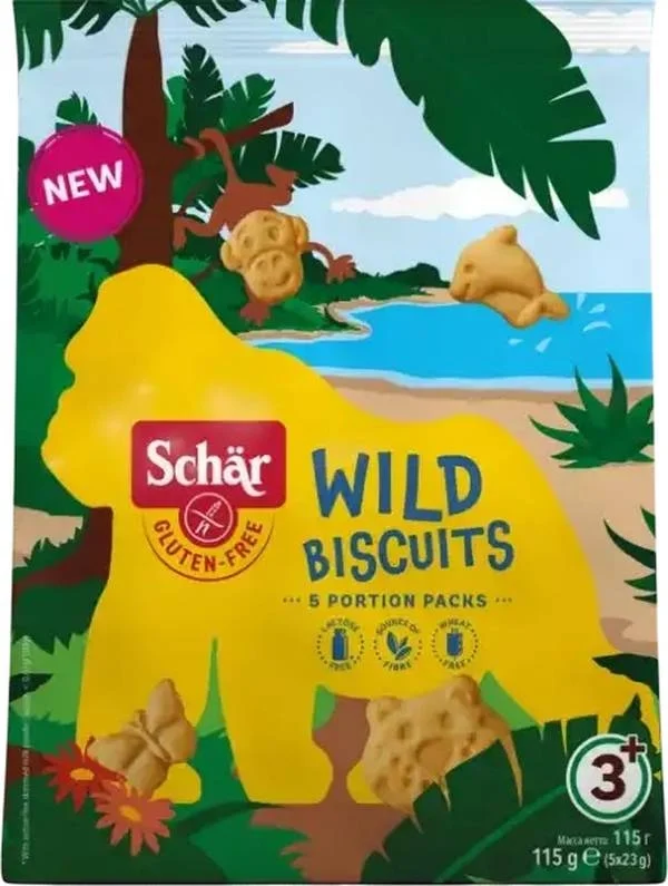 Schär Wild Biscuits 115g