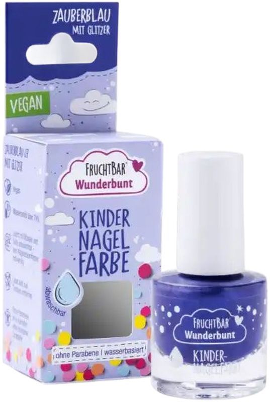 FRUCHTBAR Wunderbunt Kind Nagelfa zauberblau 7ml