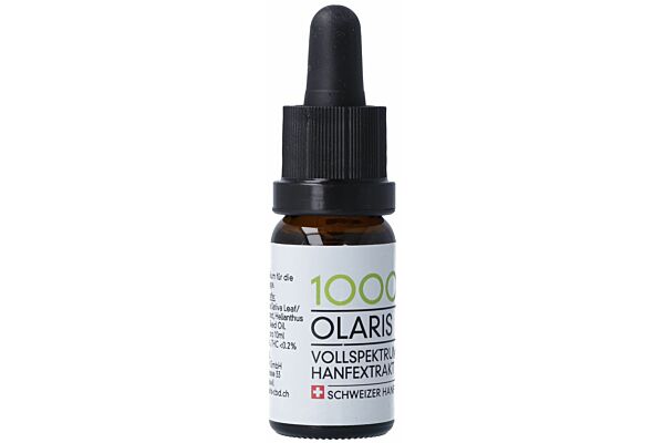 OLARIS Vollspektrum Hanfextrakt 1000 Flasche 10ml OLARIS Vollspektrum Hanfextrakt 1000 Flasche 10ml