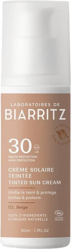 Laboratoires de Biarritz Algamaris Sonnecreme Gesicht LSF30 Beige 50ml