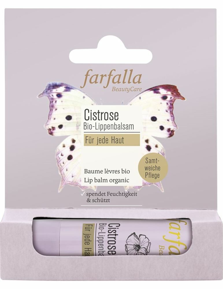 FARFALLA Bio-Lippenbalsam Cistrose 4.6ml FARFALLA Bio-Lippenbalsam Cistrose 4.6ml