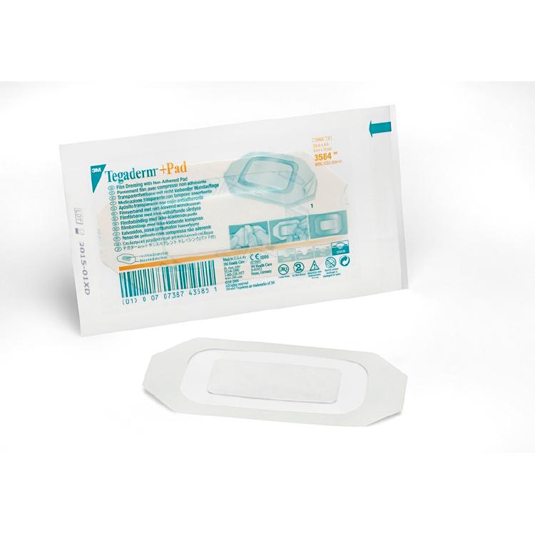 3M Tegaderm+Pad 6x10cm Wundkissen 2.5x6cm 50 Stück 3M Tegaderm+Pad 6x10cm Wundkissen 2.5x6cm 50 Stück
