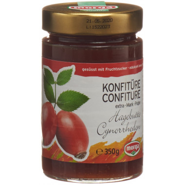 MORGA Konfitüre Hagebuttenmark Fruchtz 350g MORGA Konfitüre Hagebuttenmark Fruchtz 350g