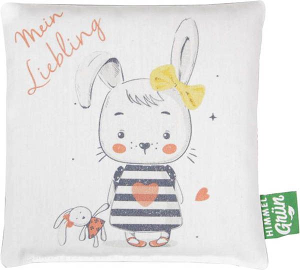 Himmelgrün Traubenkernkissen 15x15cm Liebl Mädchen