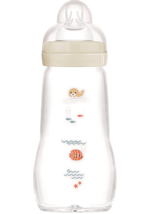 MAM Feel Good Glasflasche 260ml 2+m Unisex (n)