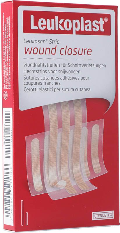 LEUKOPLAST wound clos strip 3x75mm we 2 x 5 Stück LEUKOPLAST wound clos strip 3x75mm we 2 x 5 Stück