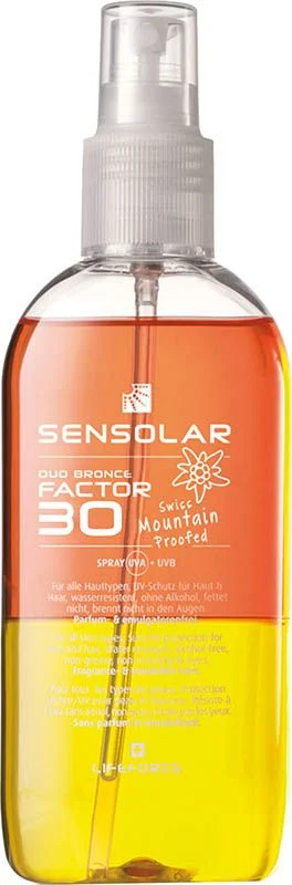 SENSOLAR Sonnenspray LSF30 ohne Emulgator 200ml