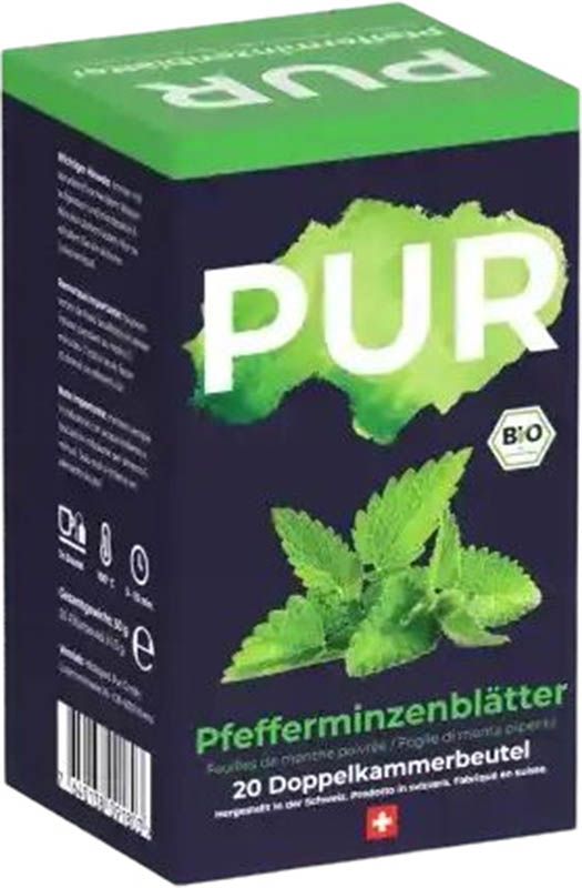 PUR Pfefferminz Tee Btl 20 Stück PUR Pfefferminz Tee Btl 20 Stück