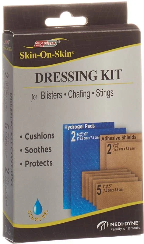 SPENCO 2ND SKIN Verband gegen Blasen ass 8 Stück
