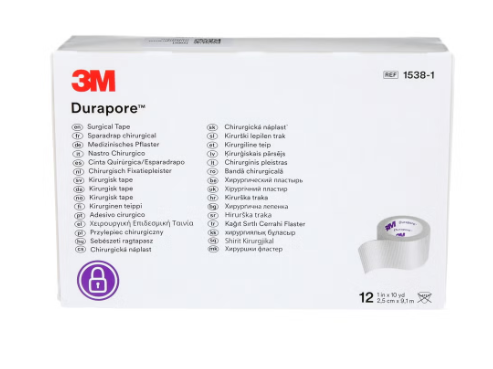 3M DURAPORE Seide Rollenpfl 50mmx9.14m 6 3M DURAPORE Seide Rollenpfl 50mmx9.14m 6