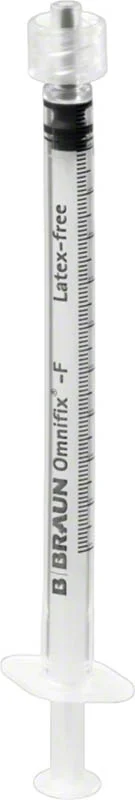 Omnifix Spritze 1ml Luer Lock Feindosier 100 Stück