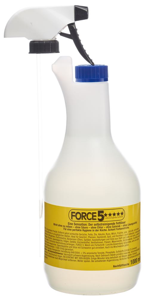 FORCE 5 Selbstreinigender Fettlöser Vapo 1000ml