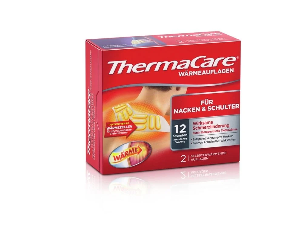 ThermaCare Nacken Schulter Arm Patch 2 Stück