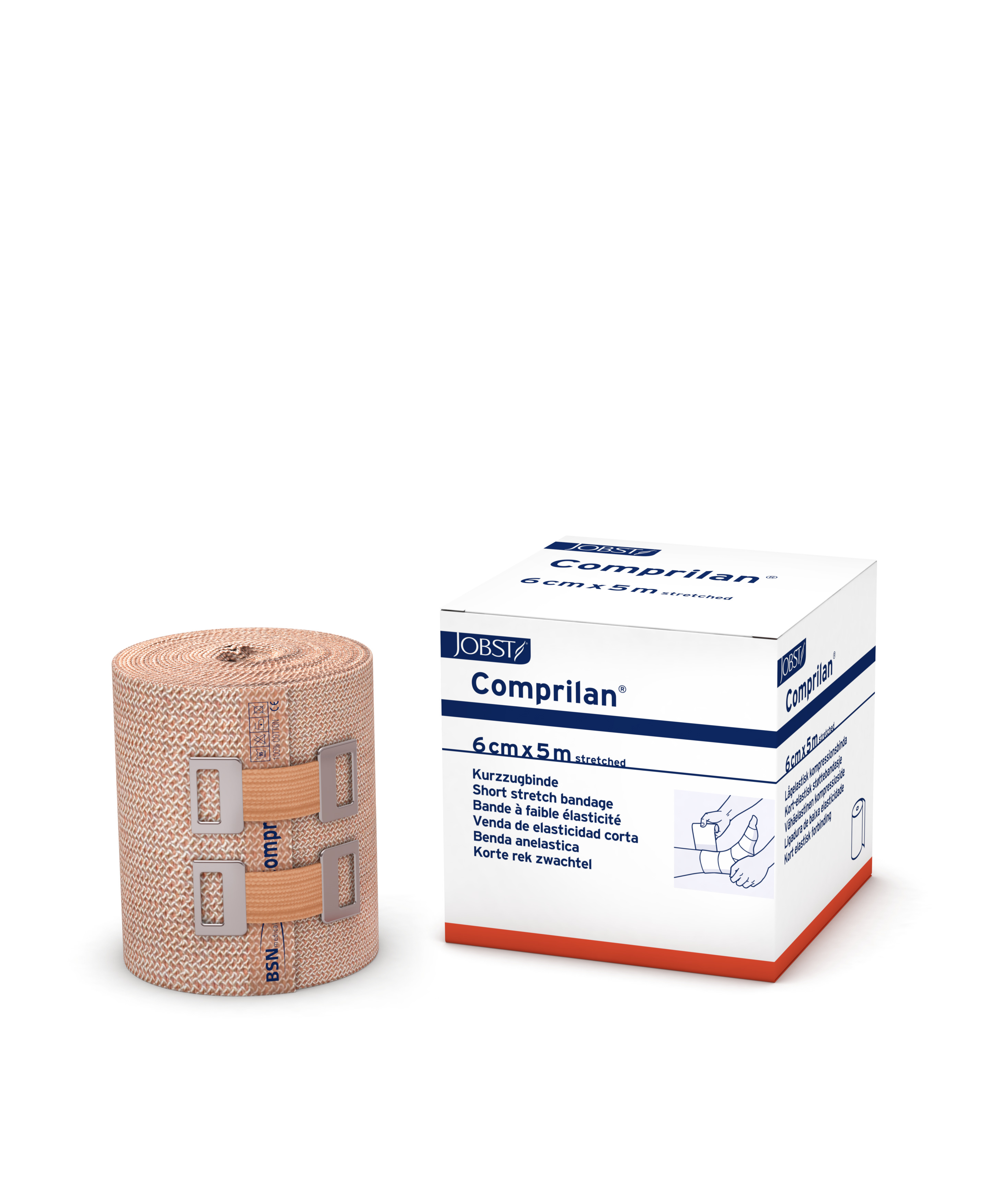 COMPRILAN Kurzzugbinde 6cm x 5m COMPRILAN Kurzzugbinde 6cm x 5m