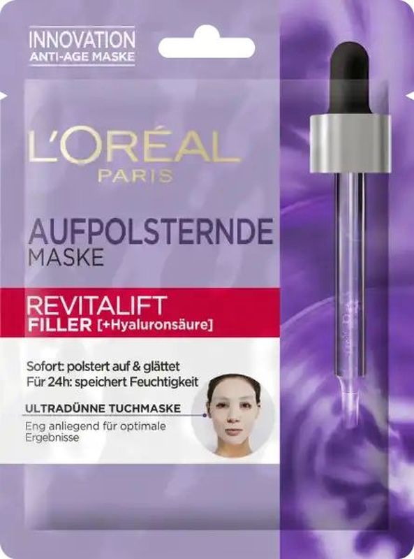 L'OREAL PARIS Revitalift Filler Aufbauende Tuchmaske 30g
