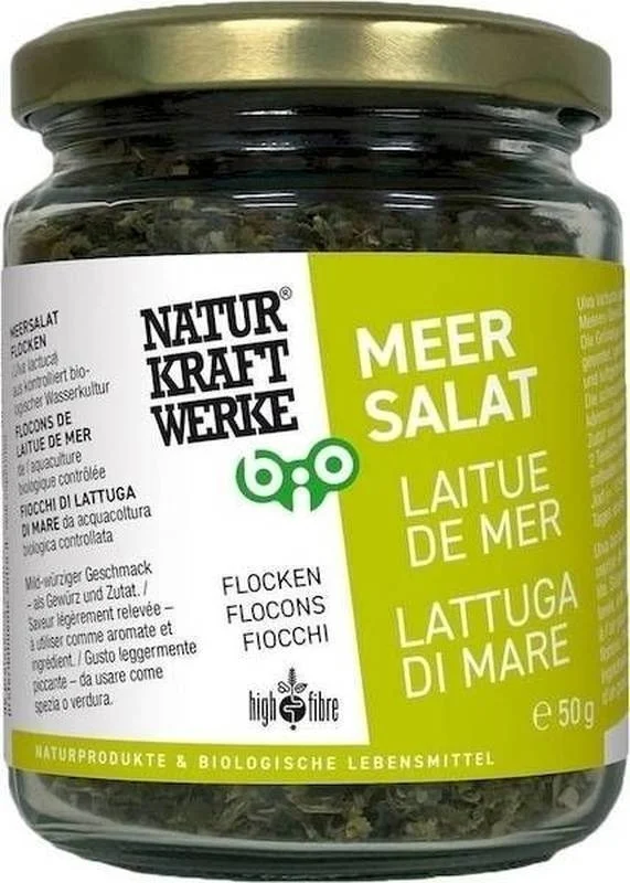 NaturKraftWerke Meersalat Flocken Bio 50g