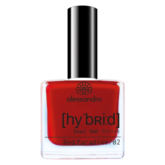 alessandro Hybrid Soul Gel Polish Red Paradise