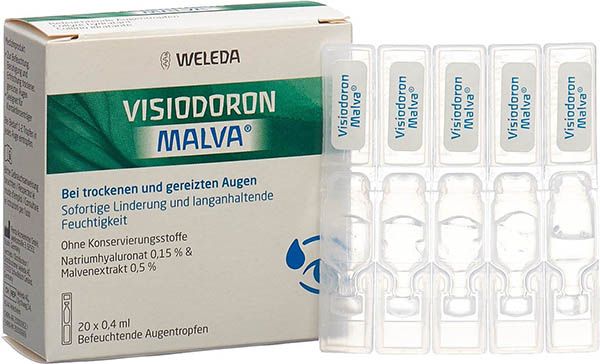 WELEDA Visiodoron Malva Augentropfen 20 x 0.4ml WELEDA Visiodoron Malva Augentropfen 20 x 0.4ml
