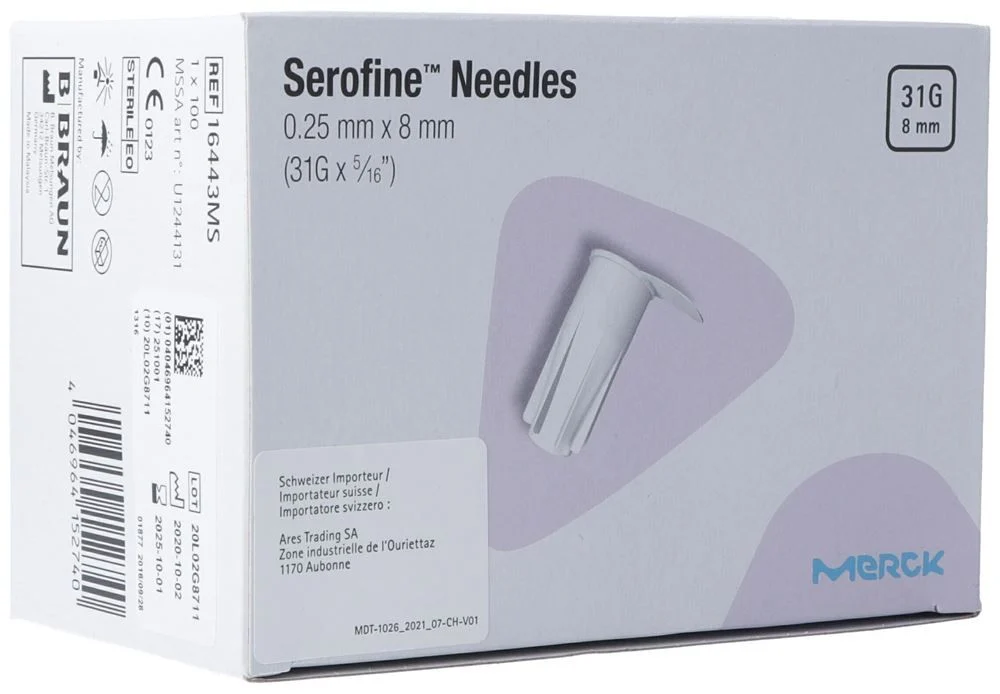 SEROFINE Needles 31G Easypod Autoinjektor 100 Stück